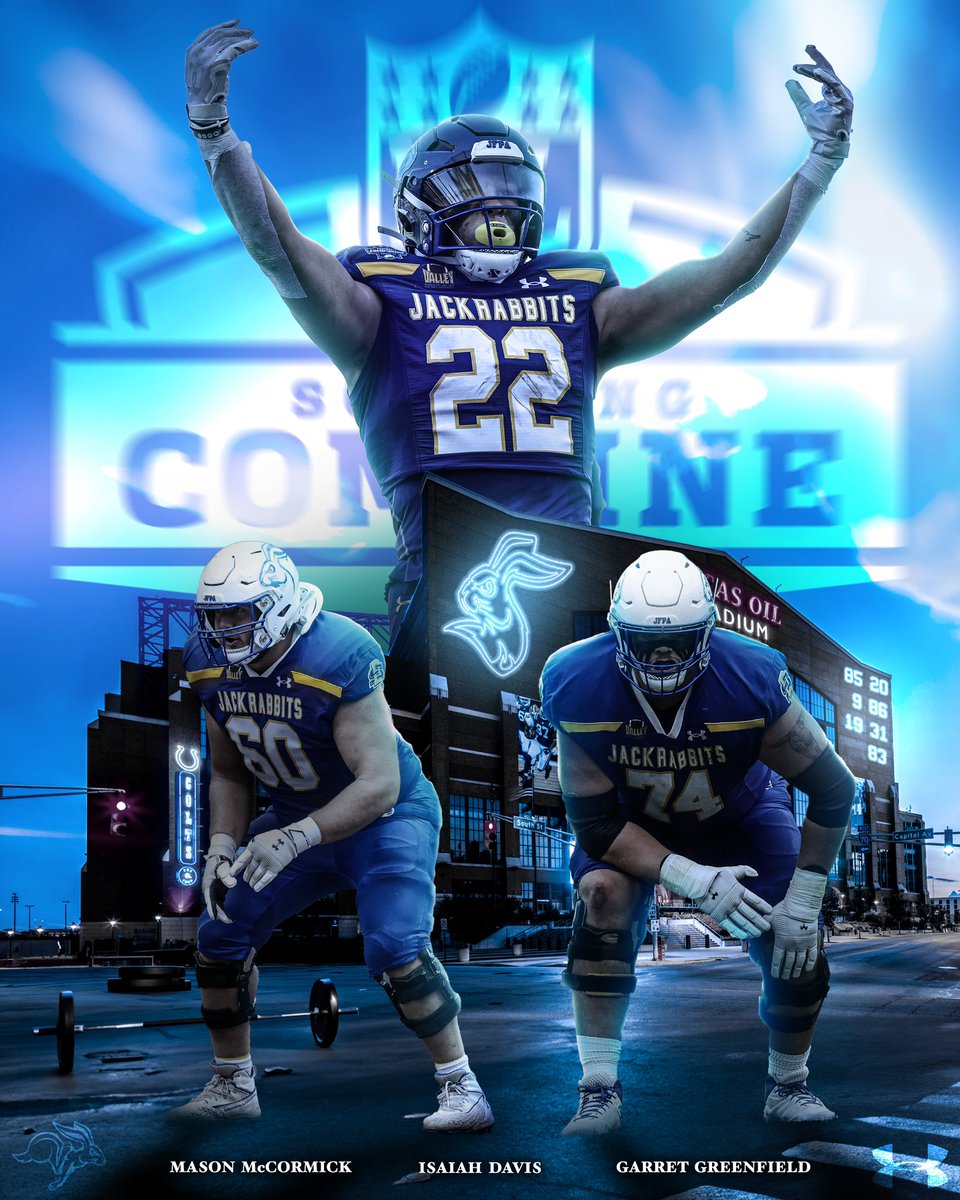 The Time is 𝐍𝐎𝐖. #NFLCombine x #GoJacks 🐰🏈