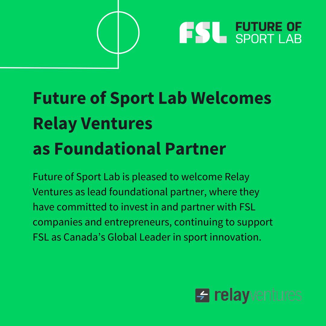 Future of Sport Lab and @relayventures Join Forces to Propel Innovation in Sports Technology finance.yahoo.com/news/future-sp…