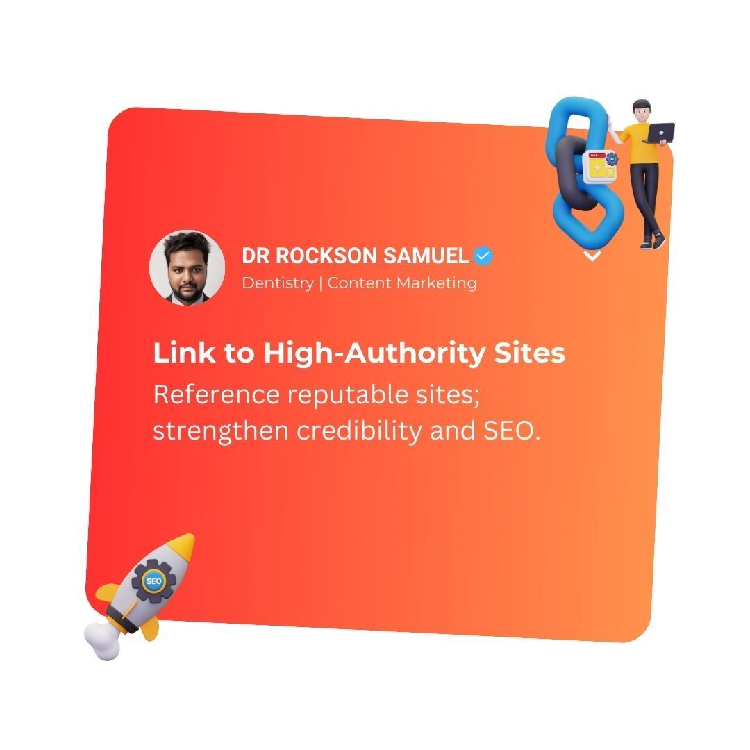 rockzen61's tweet image. 🔗✨ Maximize your content impact:
1️⃣ Link to high-authority sites
2️⃣ Strengthen credibility
3️⃣ Boost SEO rankings
4️⃣ Enhance reader trust
#LinkBuilding #CredibleContent #SEOStrategy #ContentMarketing