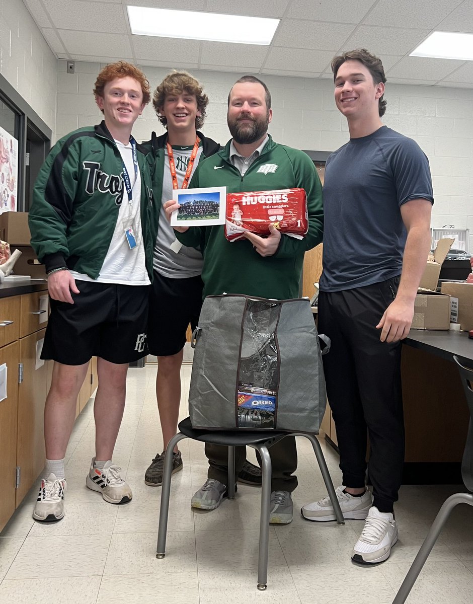 Our Captain Table Members chose to highlight and thank our Trainer Cody Miller for this month’s project. Cody is a HUGE part of our program and we our extremely grateful for his time. Cody is a DUDE! @NTH_Athletics