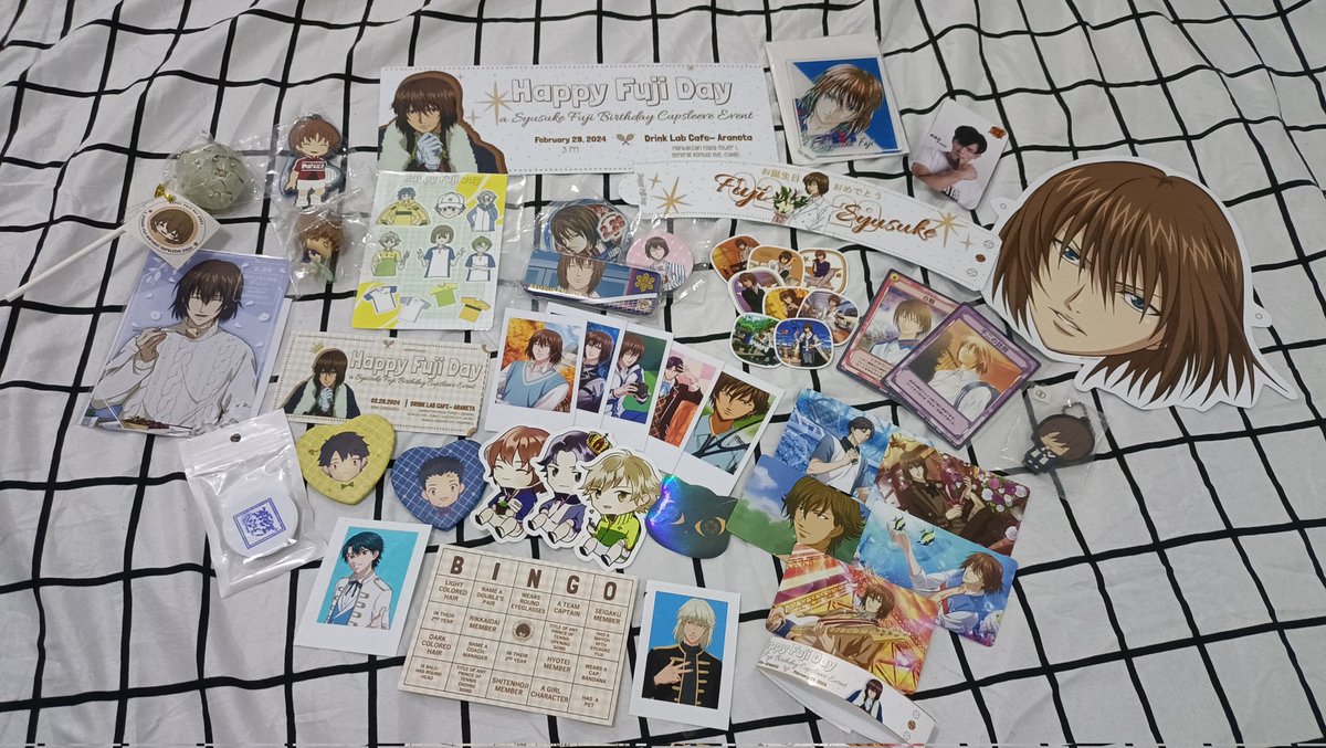 yuriyuury_'s tweet photo. A TeniPuri event in 2024!?!?!???!??!

Attended #HappyFujiDay2024 CSE earlier with my friends! Of course, it's my hubby Fuji's birthday, and it only comes once every 4 years, so I'm happy I got to go!

Thank you so much for such a fun event, @HappyFujiDay229! 💖 https://t.co/lssTxBXtFh