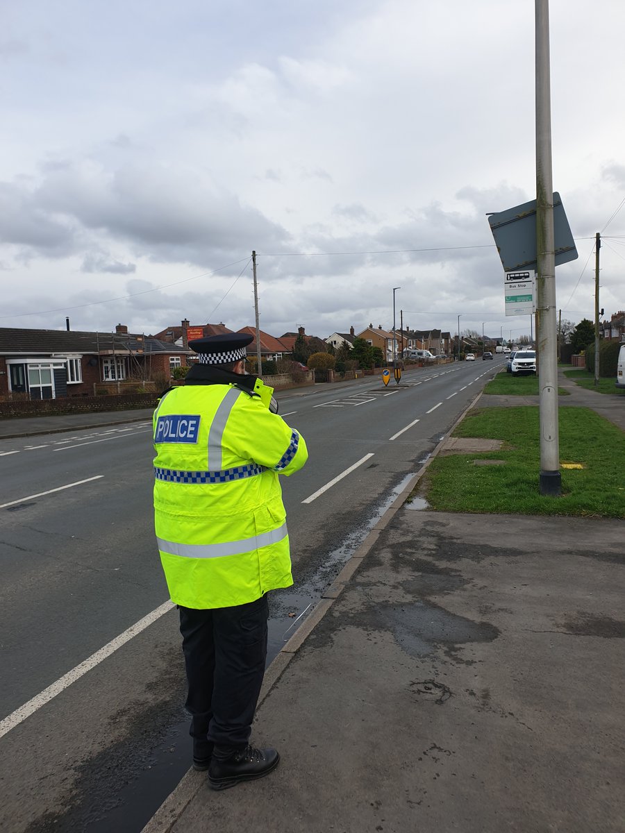 PC 2608 and PC 3323 have been out today targeting speeders in areas that have been identified as areas of concern. These include Wigton road near Richard Rose School and London road. #Neighbourhoodpolicing #Strongercommunities #Carlislepolice