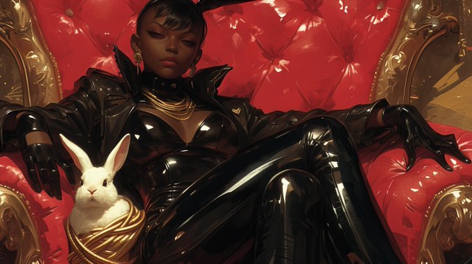 &ldquo;Pet Training&rdquo; 🪢👠🖤🐇🤲🏾  #AIart #ArtificialIntelligenceArt #midjourney #DigitalArt #girls #bunnies #AIgeneratedArt #ropebunny #shibari #concept #snake #tattoo #shibari #bdsm #heels #leather #pet<a href="/tag/aiart"class="tags">#AIart</a><a href="/tag/artificialintelligenceart"class="tags">#ArtificialIntelligenceArt</a><a href="/tag/midjourney"class="tags">#midjourney</a><a href="/tag/digitalart"class="tags">#DigitalArt</a><a href="/tag/girls"class="tags">#girls</a><a href="/tag/bunnies"class="tags">#bunnies</a><a href="/tag/aigeneratedart"class="tags">#AIgeneratedArt</a><a href="/tag/ropebunny"class="tags">#ropebunny</a><a href="/tag/shibari"class="tags">#shibari</a><a href="/tag/concept"class="tags">#concept</a><a href="/tag/snake"class="tags">#snake</a><a href="/tag/tattoo"class="tags">#tattoo</a><a href="/tag/shibari"class="tags">#shibari</a><a href="/tag/bdsm"class="tags">#bdsm</a><a href="/tag/heels"class="tags">#heels</a><a href="/tag/leather"class="tags">#leather</a><a href="/tag/pet"class="tags">#pet</a>