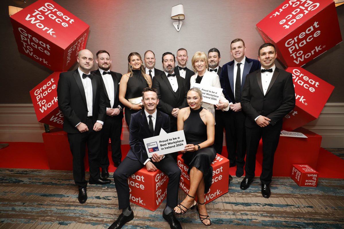 Kearys Motor Group has been officially recognised as one of the Best Workplaces in Ireland™ in 2024. The announcement was made at the Annual Great Place to Work Awards. 

Read more ➡️ ow.ly/z3CB50QJn35

#GPTW #Greatplacetowork #Bestworkplaces24 #Ireland <a href="/GPTW_Ireland/">Great Place To Work Ireland</a>