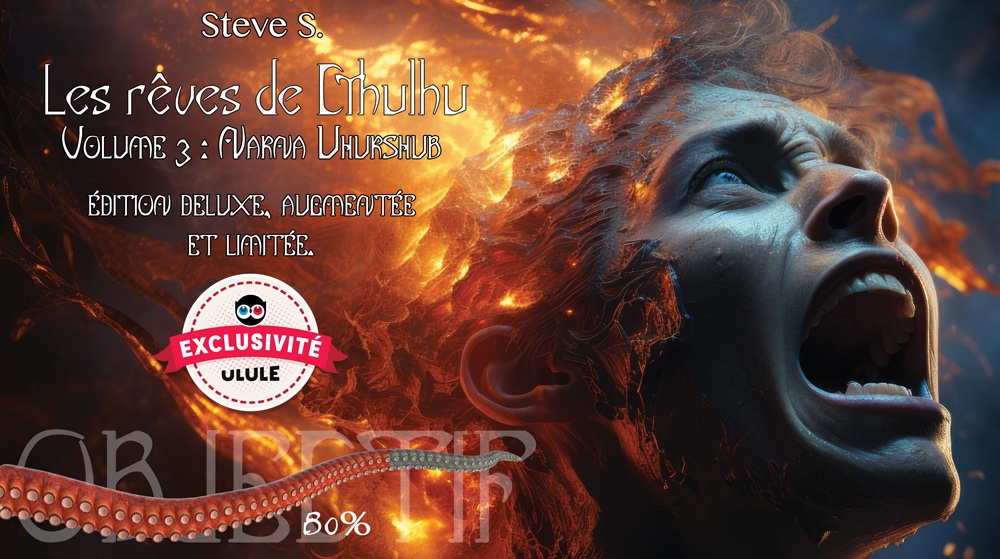 AnimaStudioProd's tweet image. Le compte à rebours commence!
Plus que 8 commandes pour que l&apos;objectif soit atteint, et plus que 10 jours pour l&apos;atteindre!

Mobilisez-vous, rejoignez les rangs du Major Gallant.
fr.ulule.com/les-reves-de-c…

Ensemble, vainquons les horreurs cosmiques!
#Cthulhu #Roman #livre #Kindle
