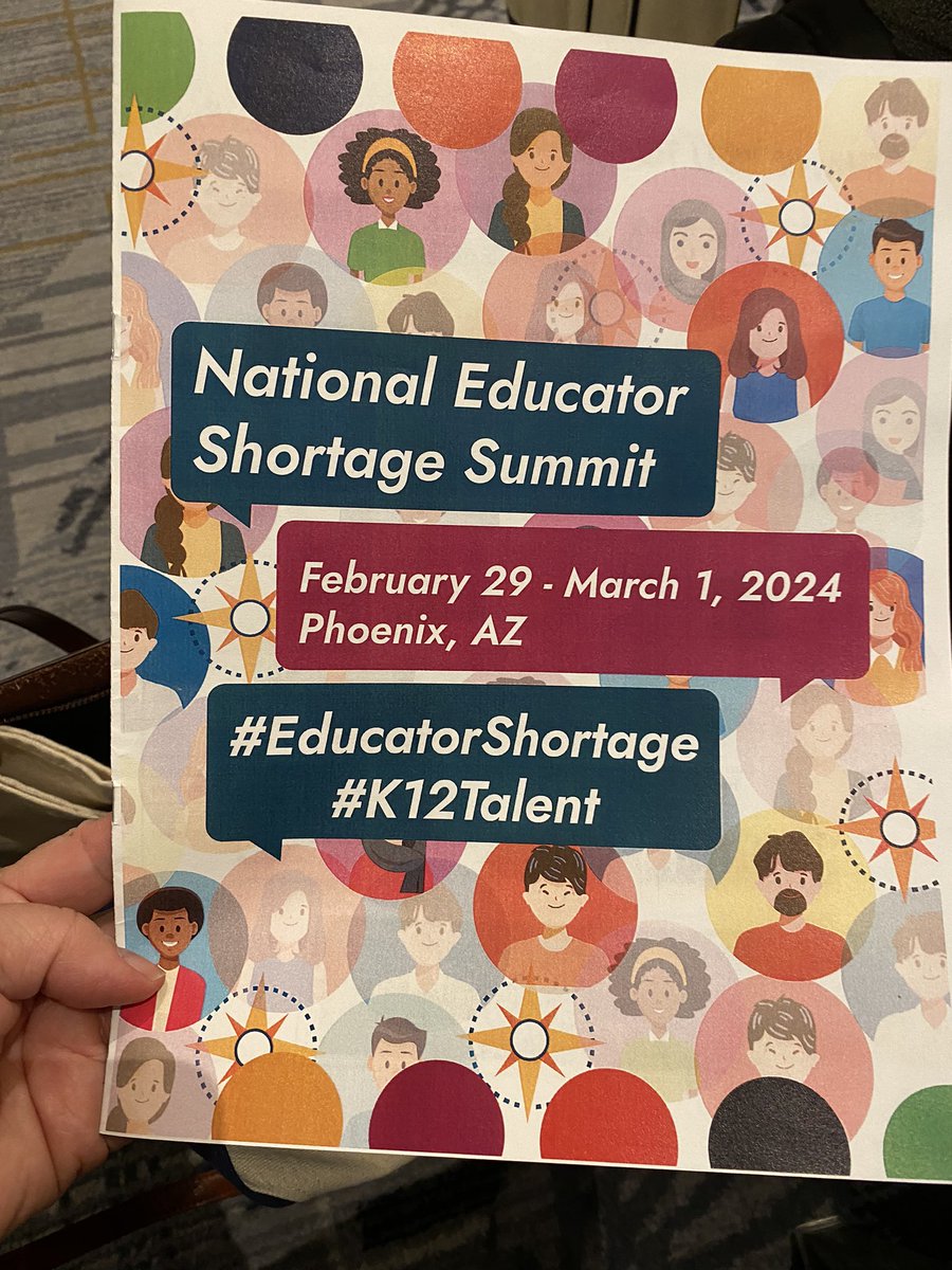 In Phoenix learning about innovative approaches to tackle this critical issue #EducatorShortage #schoolcounselors