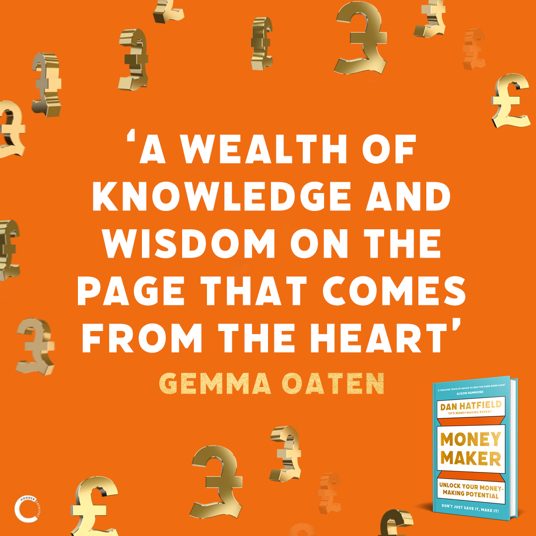 Catalyst (@hoddercatalyst) on Twitter photo Happy publication day to #MoneyMaker! 💸💰
Full of practical, positive money-making wisdom, this book is a transformative resource for uncovering hidden jackpots in your home, navigating car boot sales and much more.
Congratulations <a href="/danhatfieldpawn/">Dan Hatfield</a> & <a href="/JoffPowell/">Joff Hatfield-Powell</a> ! 🎉🎉 Happy publication day to #MoneyMaker! 💸💰
Full of practical, positive money-making wisdom, this book is a transformative resource for uncovering hidden jackpots in your home, navigating car boot sales and much more.
Congratulations <a href="/danhatfieldpawn/">Dan Hatfield</a> & <a href="/JoffPowell/">Joff Hatfield-Powell</a> ! 🎉🎉
