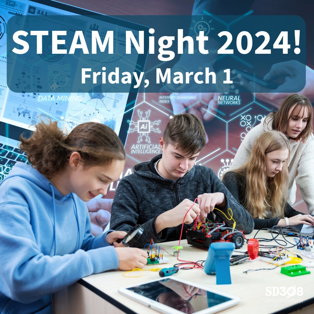 STEAM Night 2024 - March 1 @ OHS! For more details: catapult-connect.com/pv-en/_MTM1MjM…