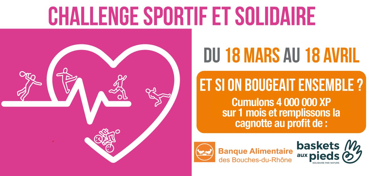 ⏯Vous n’avez pas pu participer à notre visio de préparation au challenge 'BOUGEONS SOLIDAIRE'❓ Ne vous en faites pas, une session de rattrapage est organisée le mardi 12 mars à 11h30 ! 😎 : bit.ly/3uNVxZP

#santéautravail #prevention #bougerplus #SPART