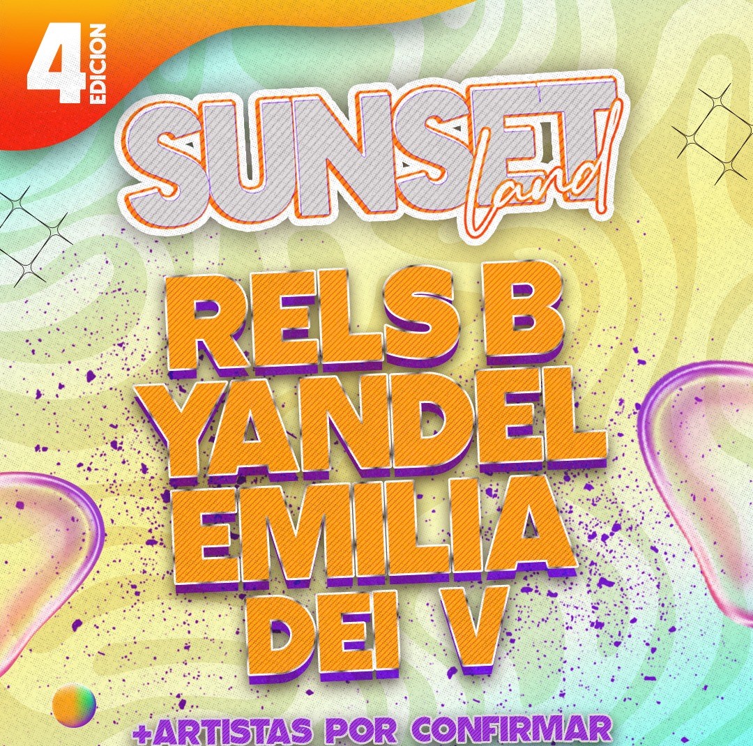 ¡El 28 de Junio llega el festival más esperado del verano!

Sunsetland llega de la mano de @lasnochesdelmalecon un año más a Murcia para hacernos disfrutar.