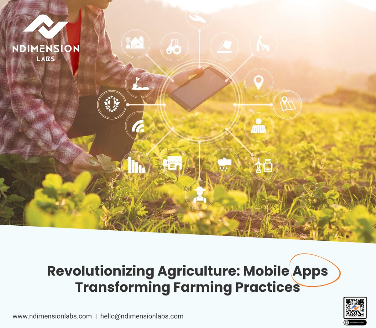 NdimensionLabs's tweet image. Discover how mobile technology is changing farming methods for a sustainable future by delving into the cutting edge field of AgTech.

Learn more: rb.gy/o3573v

#AgTech #MobileFarming #AgriculturalInnovation