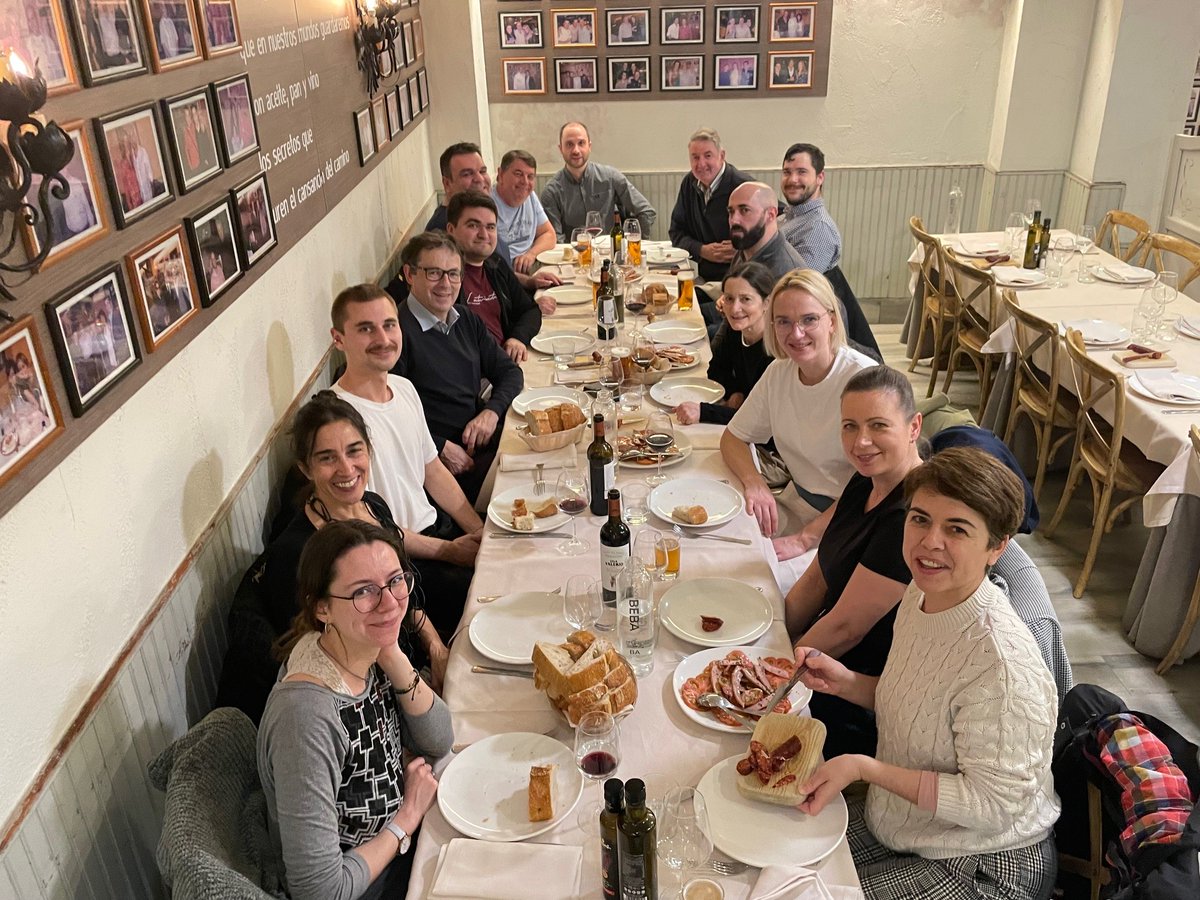 KNOWnNEBs Project (@knownnebs_life) on Twitter photo ยกHola Madrid! ๐ช๐ธ
Looking back on successful two days of updates, great debates and insights at our progress meeting in Spain last week.
Special thanks to <a href="/escan_energia/">escan_energia</a> who was our lovely host, and <a href="/jekabs/">Jekabs๐บ๐ฆ</a> for his guest-lecture. ยกHola Madrid! ๐ช๐ธ
Looking back on successful two days of updates, great debates and insights at our progress meeting in Spain last week.
Special thanks to <a href="/escan_energia/">escan_energia</a> who was our lovely host, and <a href="/jekabs/">Jekabs๐บ๐ฆ</a> for his guest-lecture.