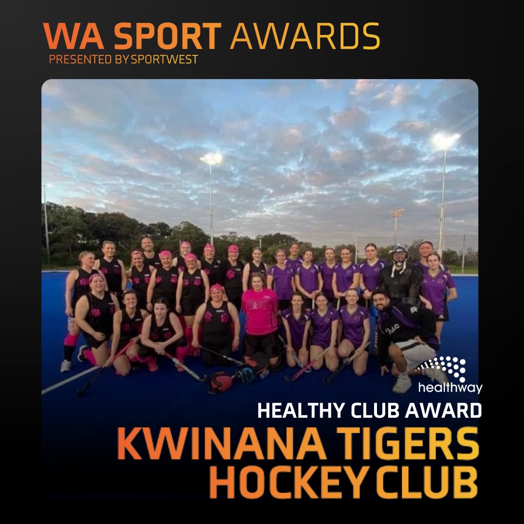 We are pleased to announce of first Award Winners of the 2023 WA Sport Awards! The Kwinana Tigers have been crowned the Healthway Healthy Club for 2023. #WASportAwards #WASport #PerthNews