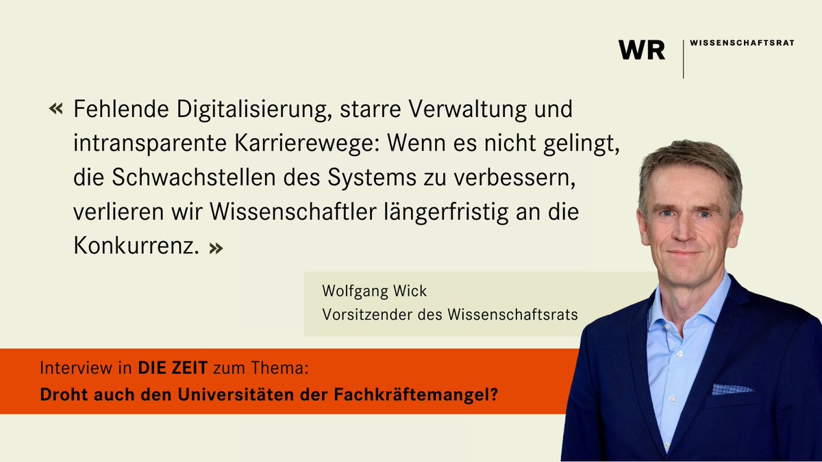Die Mehrheit der #Nachwuchswissenschaftler will nicht mehr Professor oder Professorin werden - das zeigt eine neue Studie. Droht auch den Unis der #Fachkräftemangel?▶️zeit.de/2024/10/wissen… <a href="/DIEZEIT/">DIE ZEIT</a>