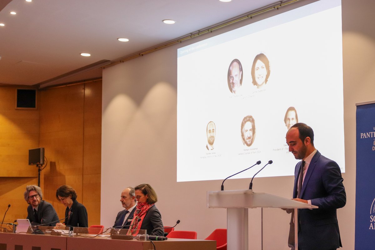 [#Juridique]
Aujourd'hui, à la Maison du sport français, se tient le colloque "Arbitrage et Jeux Olympiques", organisé par la <a href="/SorbonneArb/">Sorbonne Arbitrage</a>. Le directeur général du #CNOSF, <a href="/skander_karaa/">Skander Karaa</a>, a ouvert cette journée d'échanges.