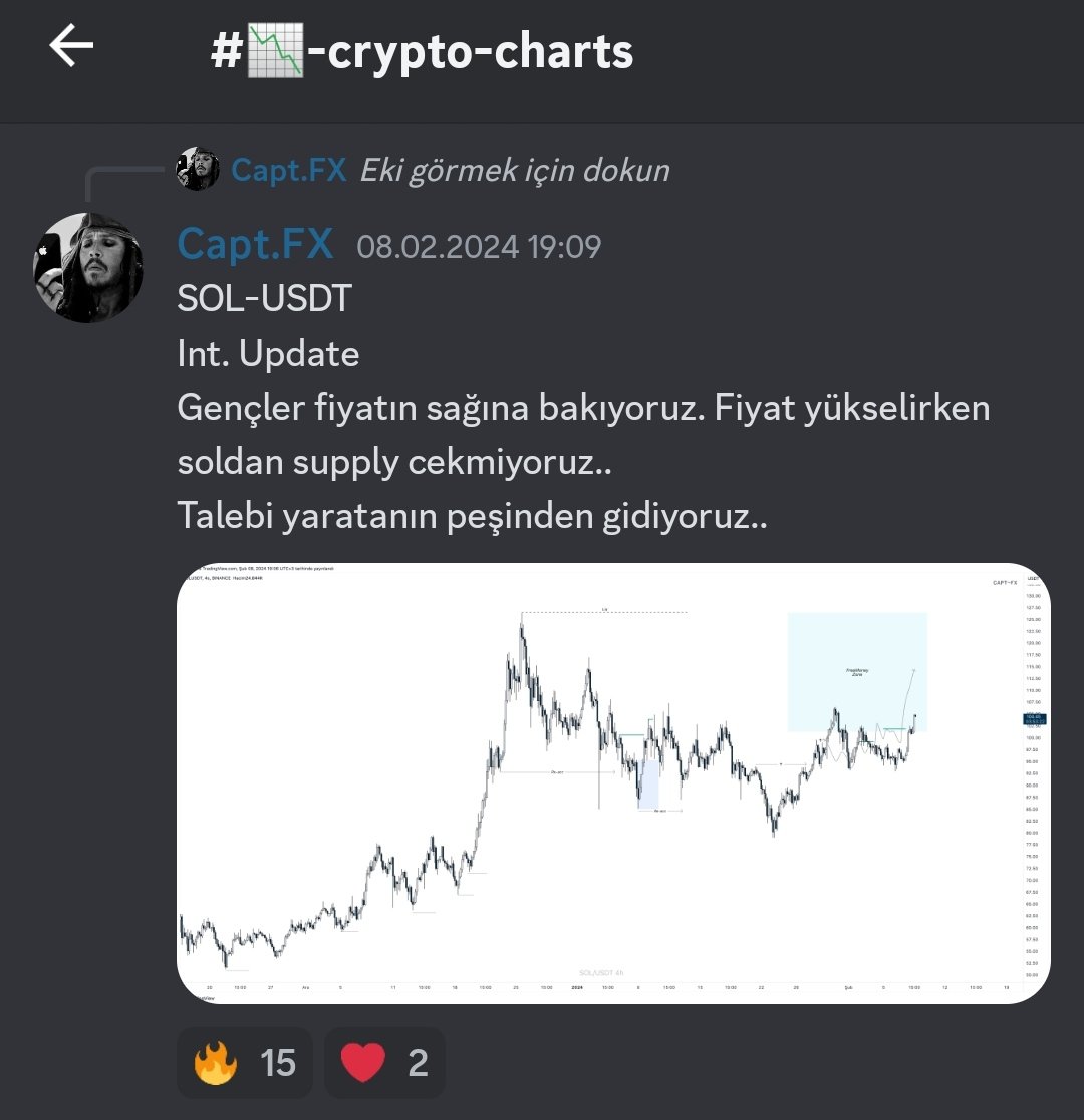 Dün gece @traderomercan ile yaptığımız yayında, -'alalım mı? satalım mı? ' diyen 2k+ izleyiciye likiditenin ne olduğunu, kripto markette hiçbir indikatöre yada kutuya ihtiyacınız olmadan nasıl basit bir plan ile alım satım yapılabileceğini anlattık. Tekrarını izlemek isteyenlere.