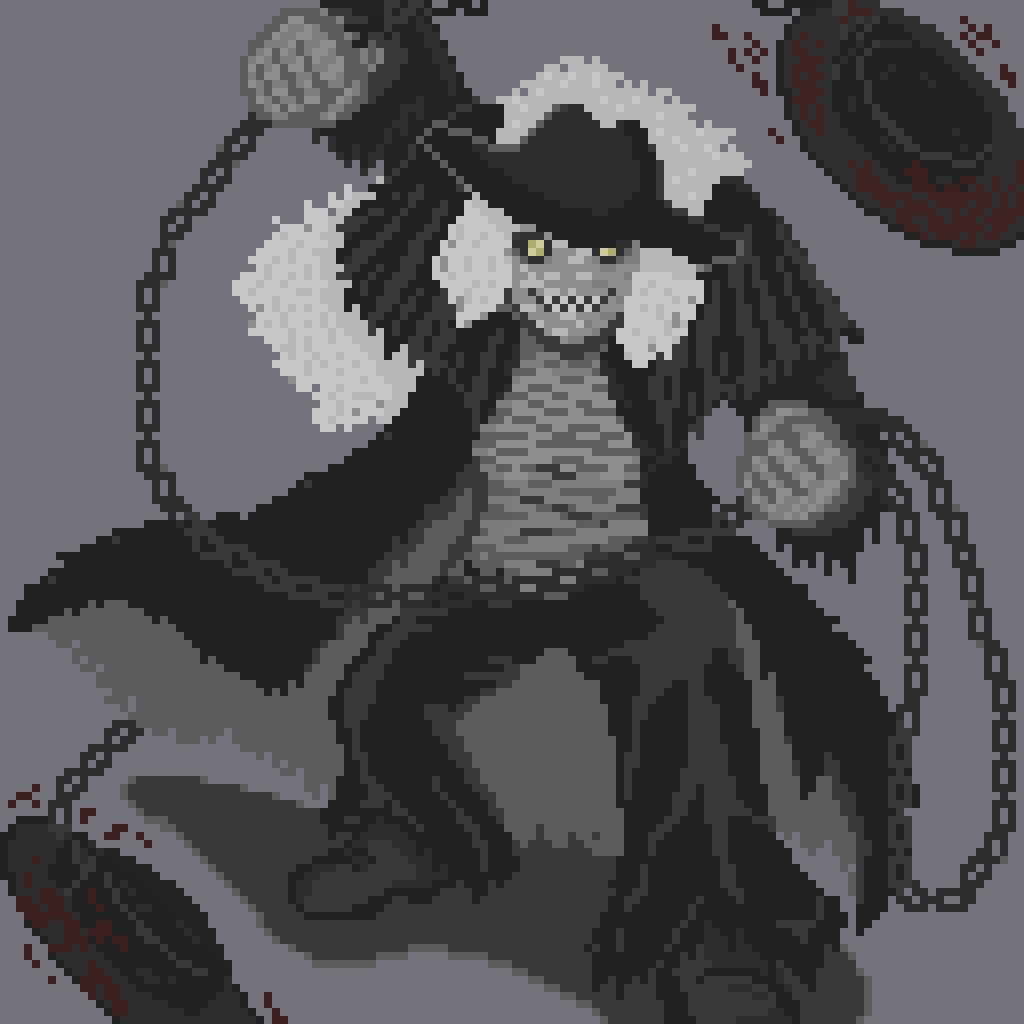 RT @Teida_36: ドットでジェノサイド＝サン(ニンジャスレイヤー) 3ヶ月