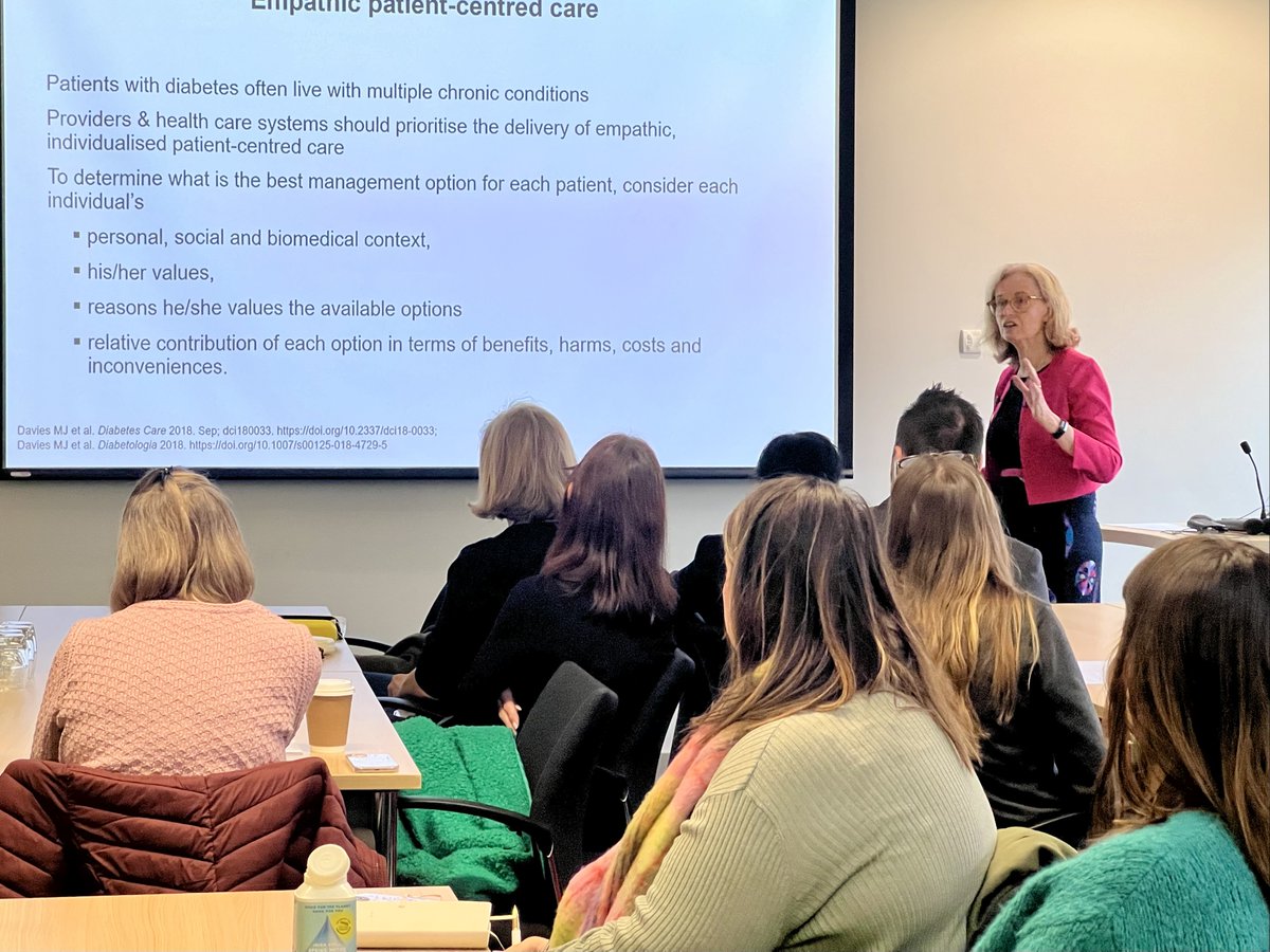 The Diabetes Self-Management Alliance (DSMA) conference starts today! Prof Melanie Davies, our Co-Director, is delivering the opening plenary reflecting on the experiences and learning from 20 years of the DESMOND programme (@DESMOND_Tweets). Read more: bit.ly/4bRZkpy