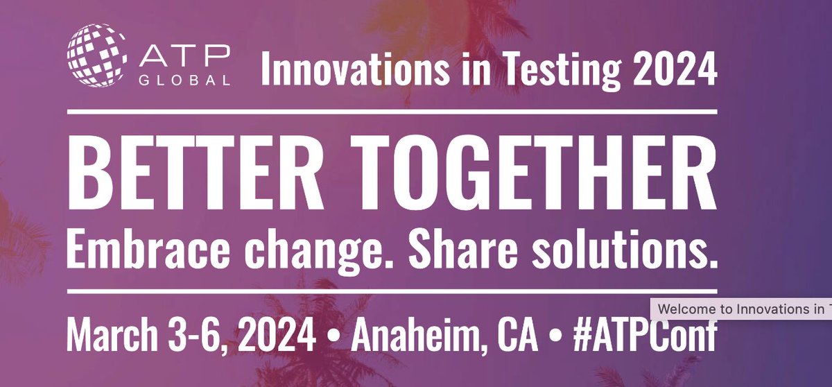 We're off to the @atpconf 2024! ✈️

Our CEO, @sambrocal, will be attending this year's event, held in Anaheim, CA.

Come and meet us for a chat about how we can work together!

P.S.: Coffee's on us 😉

#ATPConf