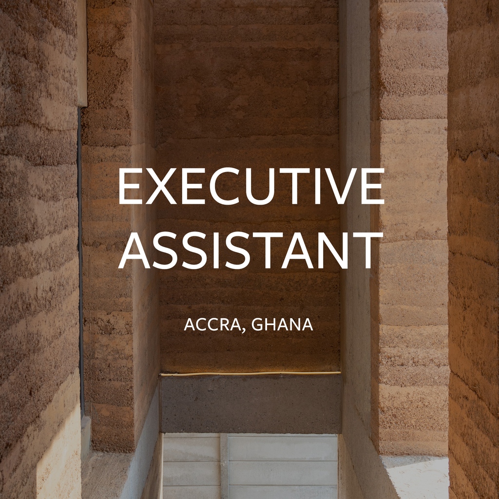 We are hiring in our Accra studio. ⁠ ⁠ Visit our website to learn more about how to apply.⁠ ⁠ #adjayeassociates #adjaye #architect #architecture #design #accra #hiring #executiveassistant