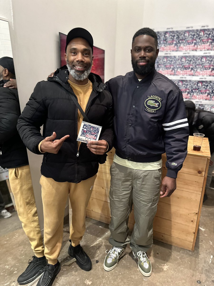 <a href="/THEREALGHETTS/">GHETTS</a> quick pop up in brum. 
Don’t ask me why I look so chuffed…
…in the presence of greatness.
Why should t I be! 😁