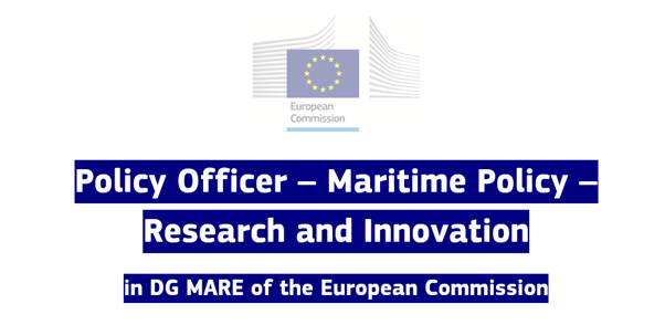 We have a vacant post for a policy officer supporting the development and implementation of #MissionOcean and Horizon Europe. We look for a good communicator with relevant experience in the field of marine research and innovation and/or blue economy. eu-careers.europa.eu/en/job-opportu…