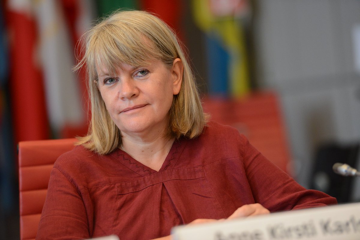 Today, I was proud to speak on behalf of 34 participating states in the @osce on the situation in Belarus

"We commend the work of courageous Belarusian human rights defenders and civil society organisations who continue to advocate for Belarusian's rights and freedoms."