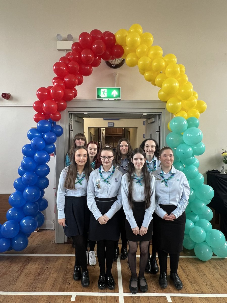 7thRangers's tweet photo. Everyone looking smart at our Thinking Day Service last weekend 👏🏼 We also had a celebration for our Guide leader June who is celebrating getting her 50 year service award, the girls baked lots of yummy goodies!! ✨ @ggulster @Girlguiding https://t.co/bpKCMU04S7