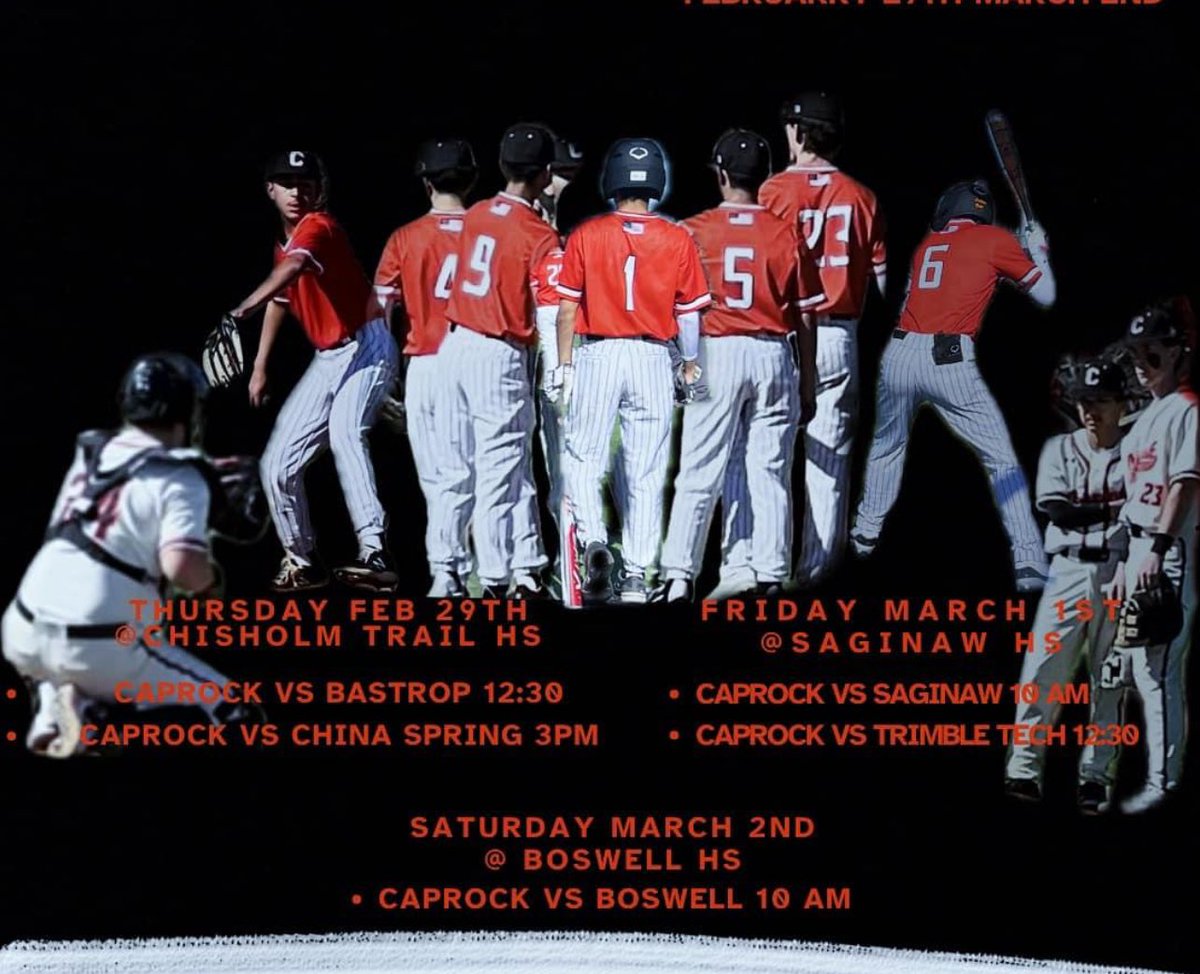 Caprock Baseball tweet media