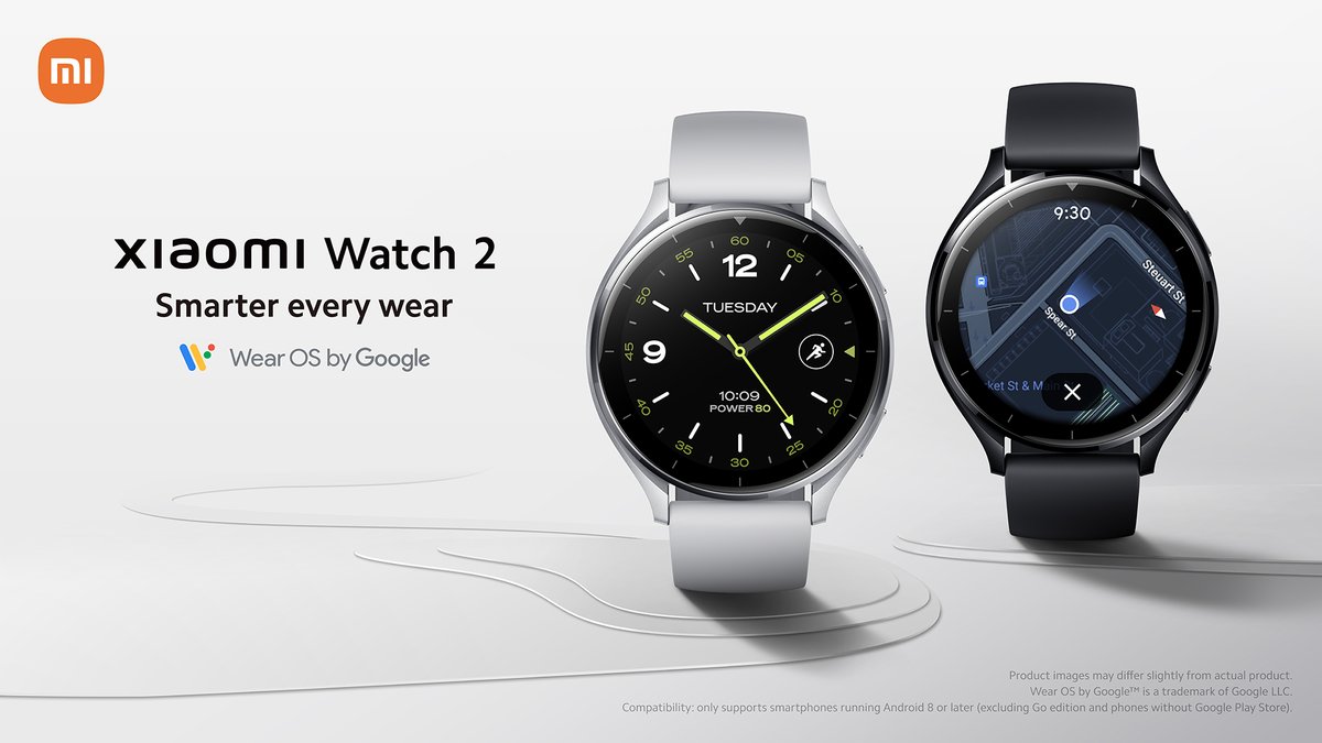 In partnership with @WearOSbyGoogle, #XiaomiWatch2 commits to guiding you toward becoming #SmarterEveryWear. ⌚️