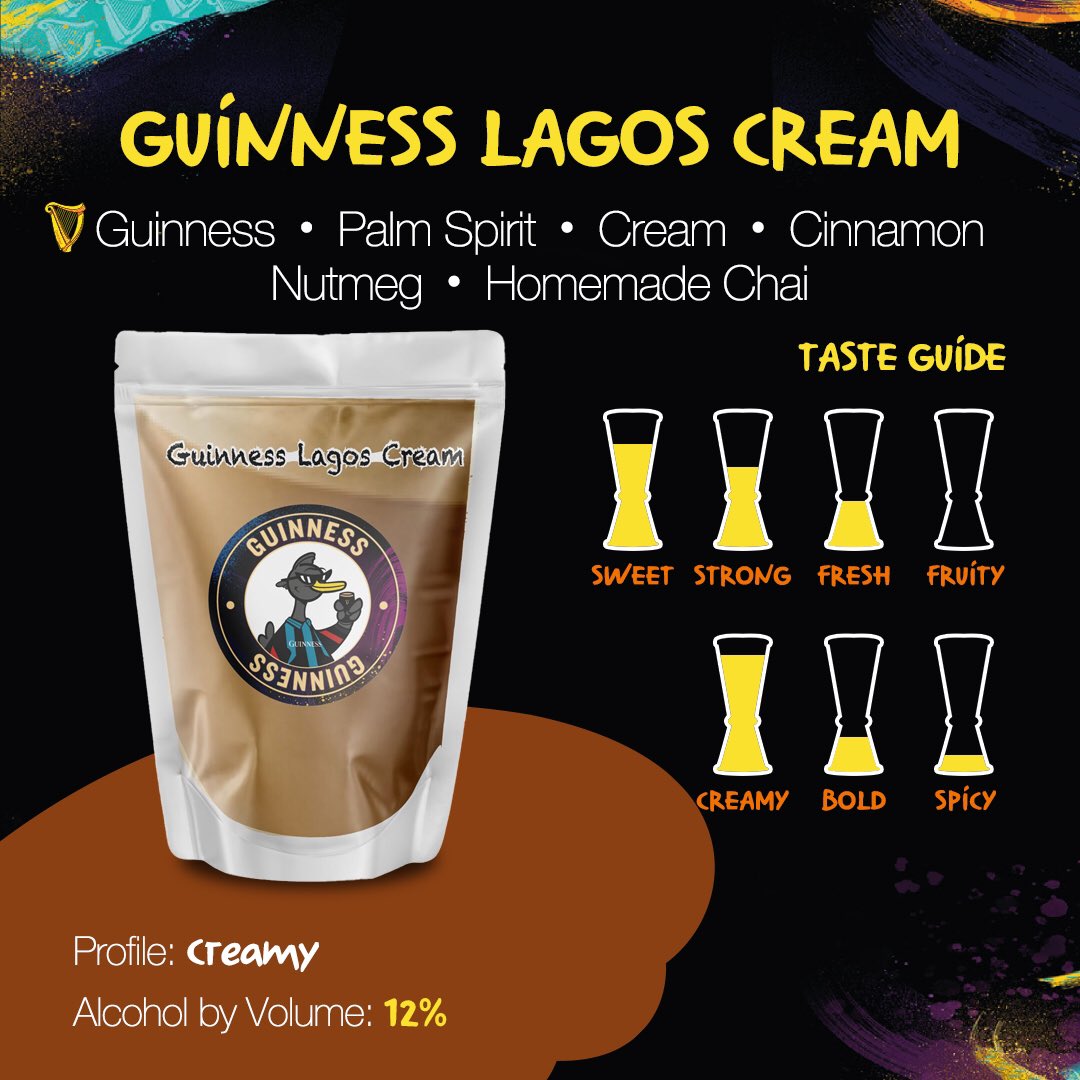 .@quacktails_ng 🐥 x Guinness 🍺 A match made in heaven. Try out any of the Quacktails x Guinness Mixes to match your taste just how you like it at any of your favorite Parties. - Guinness Lagos Cream - Quack Irish Coffee - Guinness Stout Sour