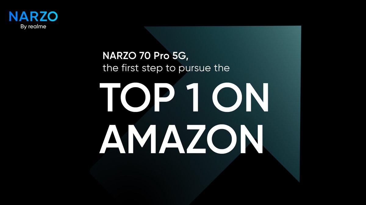 realmenarzoIN's tweet image. Going beyond the confines of Amazon&apos;s top-selling status, we&apos;re revolutionizing the concept of excellence.

#NARZO70Pro5G #NARZORefinedSoftware

Discover More: amzn.to/3OPGZ2D