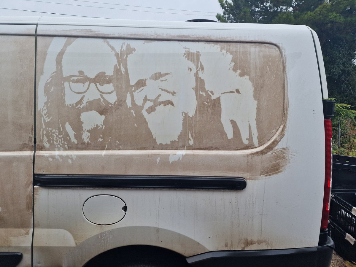 Ruddy_Muddy's tweet photo. RIP Dave Myers. Such sad news.

Did this as soon as I heard. Was quite a quick one as raining and cold but I had to do it.

To one of the wonderful @HairyBikers from one of the Hairy Artists.

#ripdavemyers #thehairybikers https://t.co/cNjsvRpkYa