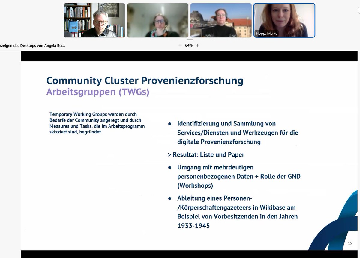 Bernhard Weisser (@weisserbernhard) on Twitter photo Um 13 Uhr startet unser Community Cluster #Proveneinzforschung in <a href="/nfdi4objects/">NFDI4Objects</a> mit <a href="/meikehopp/">meikehopp</a> <a href="/TUBerlin/">TU Berlin</a> und Petra Winter vom Zentralarchiv der Staatlichen Museen zu Berlin <a href="/kulturSPK/">Stiftung PreuĂischer Kulturbesitz</a>. zenodo.org/records/106539⊠Um 13 Uhr startet unser Community Cluster #Proveneinzforschung in <a href="/nfdi4objects/">NFDI4Objects</a> mit <a href="/meikehopp/">meikehopp</a> <a href="/TUBerlin/">TU Berlin</a> und Petra Winter vom Zentralarchiv der Staatlichen Museen zu Berlin <a href="/kulturSPK/">Stiftung PreuĂischer Kulturbesitz</a>. zenodo.org/records/106539âŠ