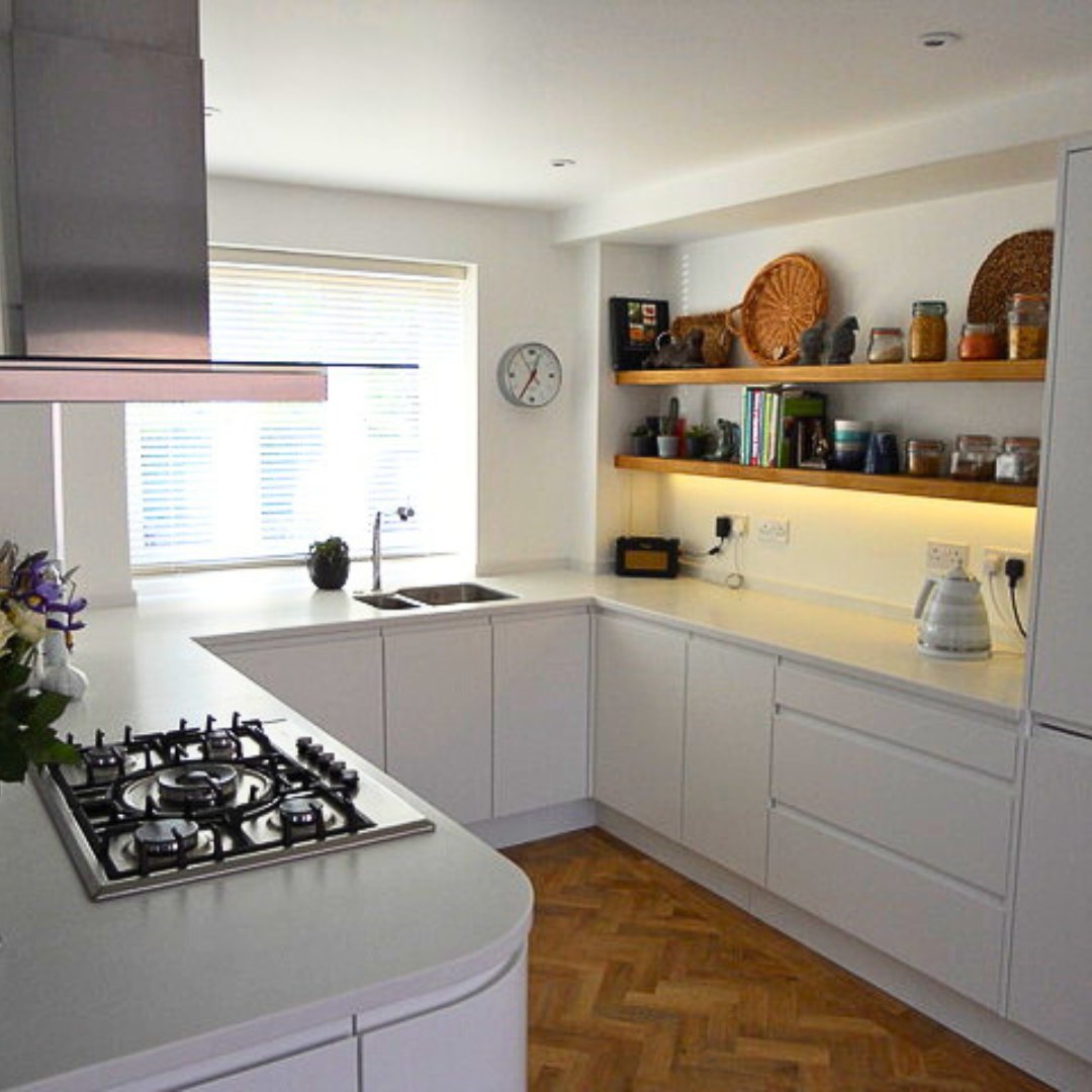 We build kitchens exactly how you want them. Bespoke British J Handled Kitchen with Corian worktops.

#kitchens #colchester #handlelesskitchen #kitchendesign #kitchenrenovation #fittedkitchen