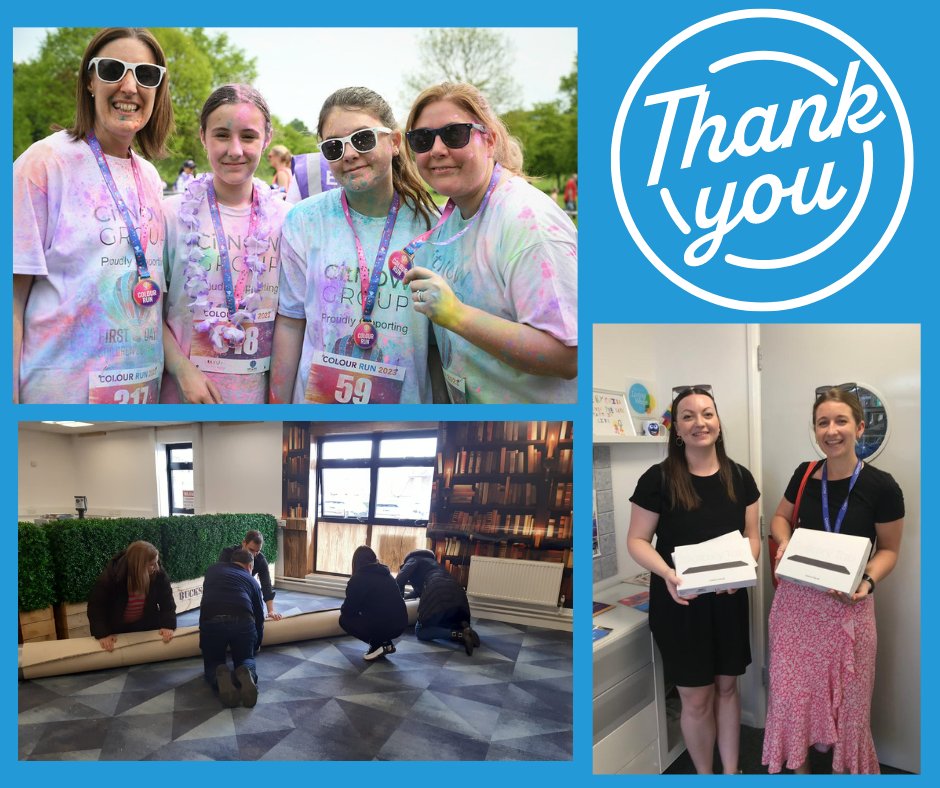 A very big thank you to @CitNOWGROUP who selected First Days as #charityoftheyear for 2023. They gave huge amounts of support: from volunteering, taking part in events, fundraising & donating cash, to donating tablets for schools - you have all been incredible, we're so grateful!