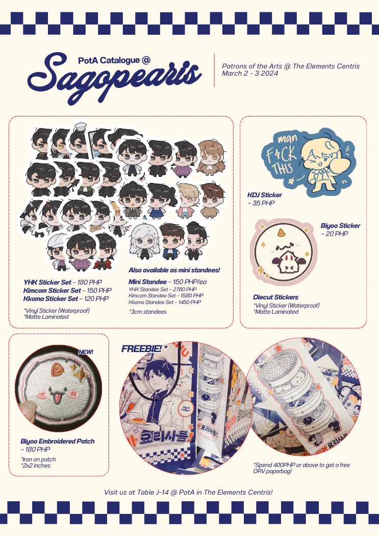 💫 i'll be at PotA this weekend!! just a small catalogue w/ some new things, please visit us @ table J14!
#PotASpringBlossoms