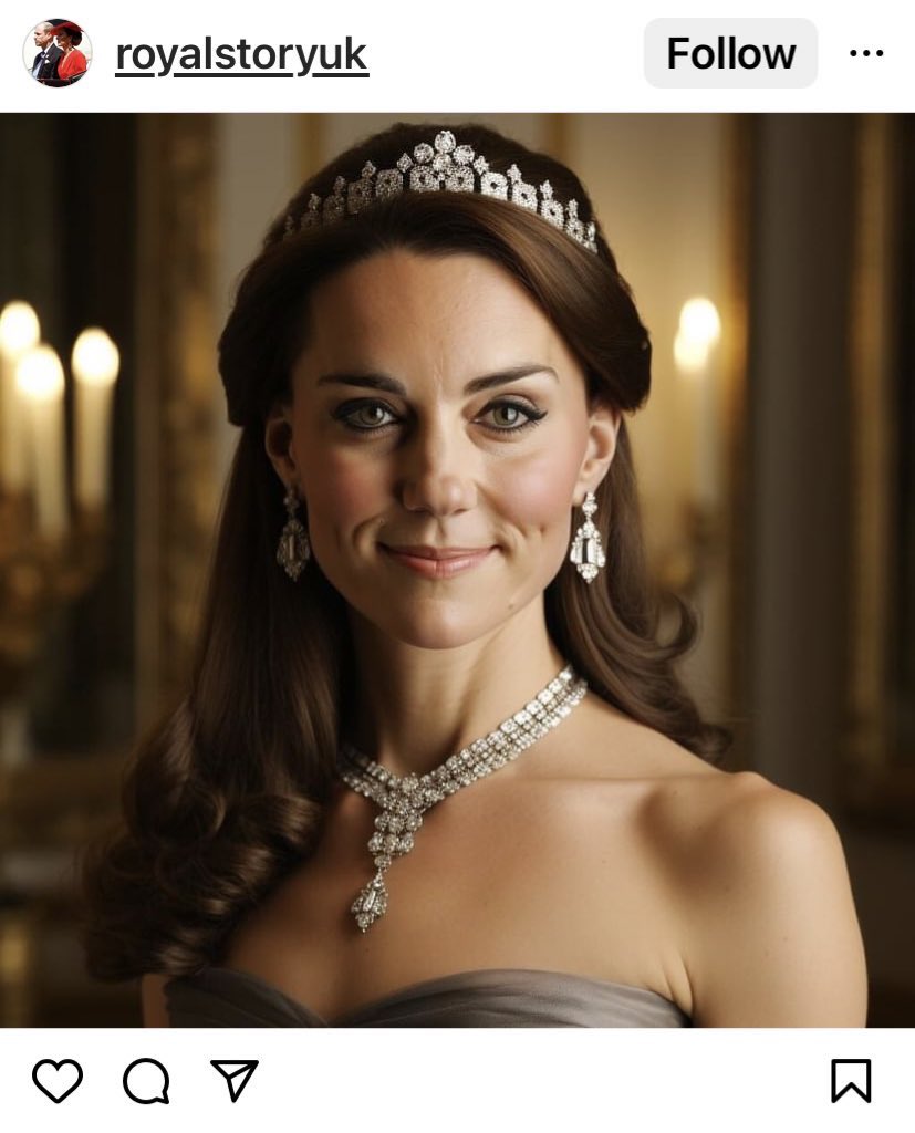 BaronessBruck's tweet photo. @WorkshopDec @RoyalArjan Oh, but she’s not #CameraReady yet‼️😆
This whole #PR debacle stems in no small part from Kate’s own unrealistic perfectionism & her #Cult fandom fuelling her #ImageBased pressure by posting crazy photoshopped fan-art 🤦🏻♀️🥴
Now they’ve started with Charlotte too… ❌ https://t.co/UU4CuWGWDa