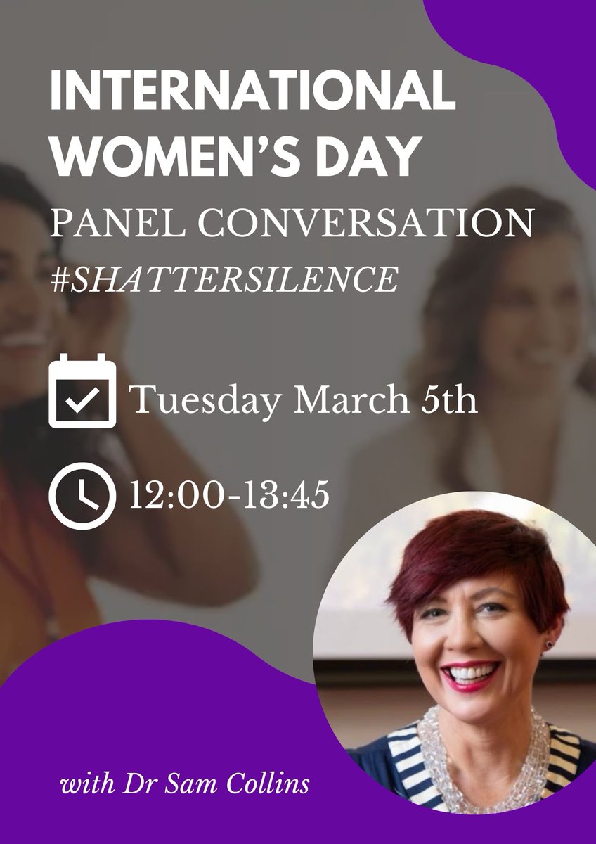 Join me virtually next Tuesday 5th March as we discuss crucial topics surrounding the empowerment of women in professional settings and #ShatterSilence.
communications.lloyds.com/83/5724/landin…
