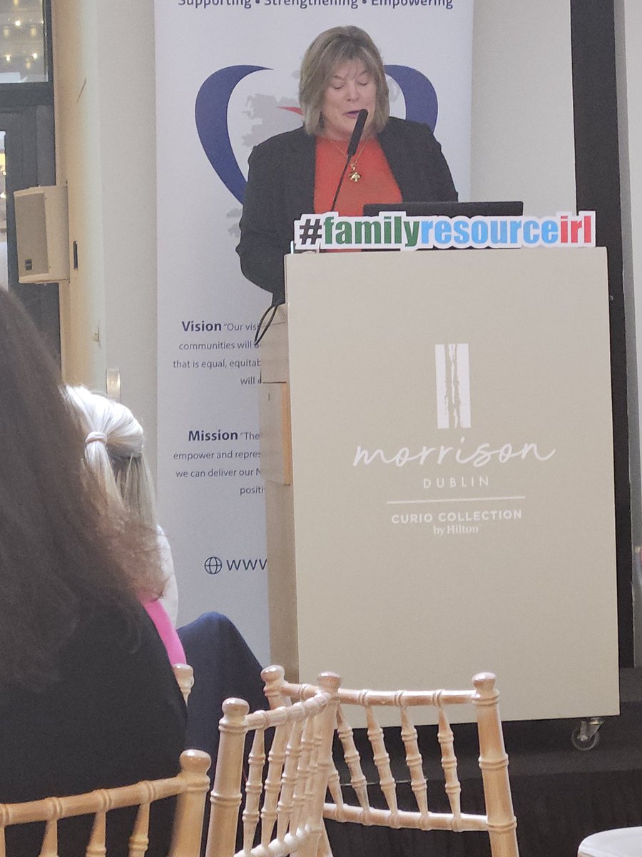 Minister Mary butler at the frc therapeutic framework 
#familyresourceirl