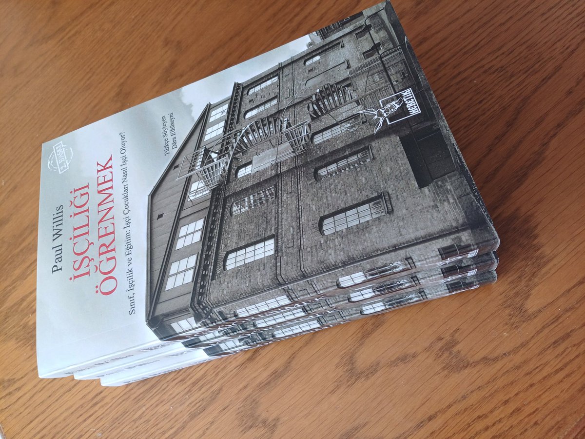Heretik Stoktan haftalık depik-hediyelere devam. Bu da bu haftanınki: Paul Willis, İşçiliği Öğrenmek. Baskısı tükenmişti. Çok talep görüyordu. Yeniden bastık. Sadece RT yapmanız yeterli. 7 Mart sabahı çekiliş yapıp toplamda 3 talihliye birer tane yollayacağım. İyi depikler.