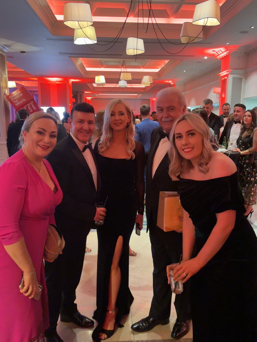 Great to meet the legend @martylyricfm at last nights awards! #bestworkplaces24