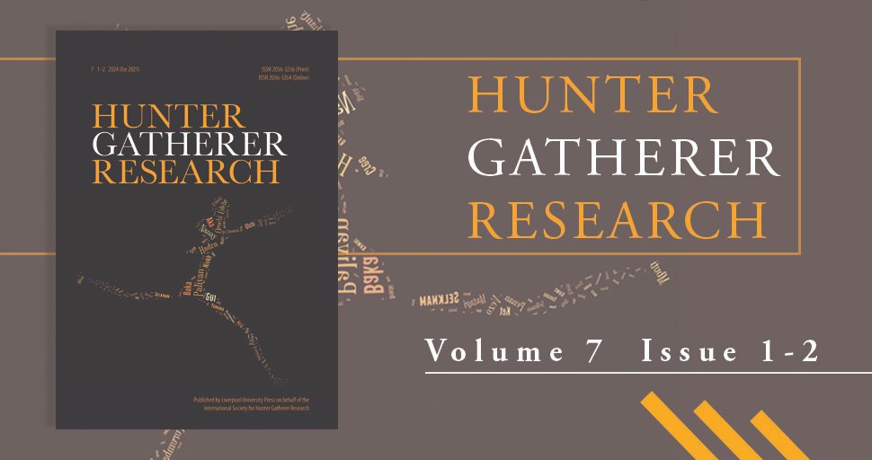 New for Hunter Gatherer Research @HunterUcd: Anne Solomon on rain and water lore in southern Africa; the social context of women’s hunting (@UCalgary), and friendship networks and social proximity in Tanzanian Hadza ➡️ bit.ly/HRC-712 @ISHGR5 @sheinalew @GraemeMWarren