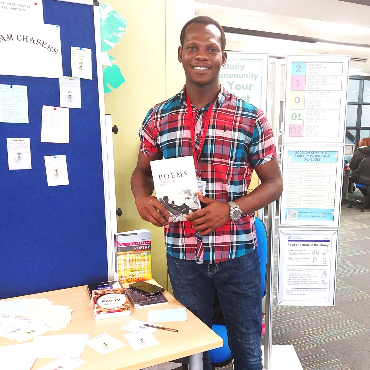 University of Bradford Library tweet media