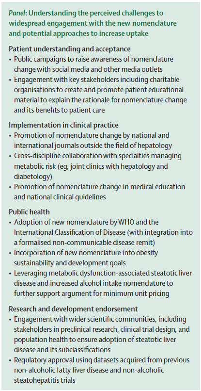 The Lancet Gastroenterology & Hepatology (@lancetgastrohep) on Twitter photo New Viewpoint - Brennan et al - Progress is impossible without change: understanding the evolving nomenclature of steatotic liver disease and its effect on hepatology practice
thelancet.com/journals/langa…
#LiverTwitter #MASLD #NAFLD <a href="/brennap9/">Paul Brennan</a> <a href="/OTavabie/">Oliver Tavabie</a> <a href="/Drwenhaoli/">Wenhao Li</a> <a href="/tom_marjot/">Tom Marjot</a> New Viewpoint - Brennan et al - Progress is impossible without change: understanding the evolving nomenclature of steatotic liver disease and its effect on hepatology practice
thelancet.com/journals/langa…
#LiverTwitter #MASLD #NAFLD <a href="/brennap9/">Paul Brennan</a> <a href="/OTavabie/">Oliver Tavabie</a> <a href="/Drwenhaoli/">Wenhao Li</a> <a href="/tom_marjot/">Tom Marjot</a>