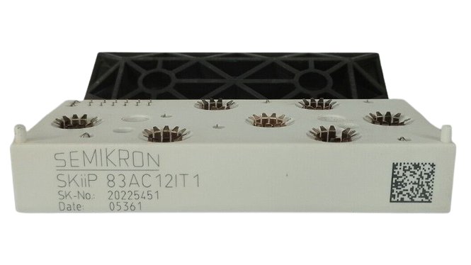 Part No :- SKIIP83AC12IT1
Description :- SKIIP83AC12IT1 Semikron IGBT Power Module.
Brand :- Semikron

#adatronix #SEMIKRON #adatronixpvtltd #skiip83ac12it1 #IGBT #powermodules

Contact us: +91-99022-80773
Email us: info@adatronix.com
Website:- adatronix.com/.../power.../i…