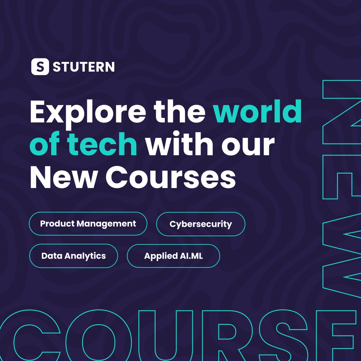 Launch your tech career with our new courses in Cybersecurity, Product Management, AI/ML, and Data Analytics!

Ready to upgrade? Apply at bit.ly/newstuterncour…
.
.
#futuretech #tech #CyberSecurity #productmanagement #DataAnalytics #artificalintelligence
