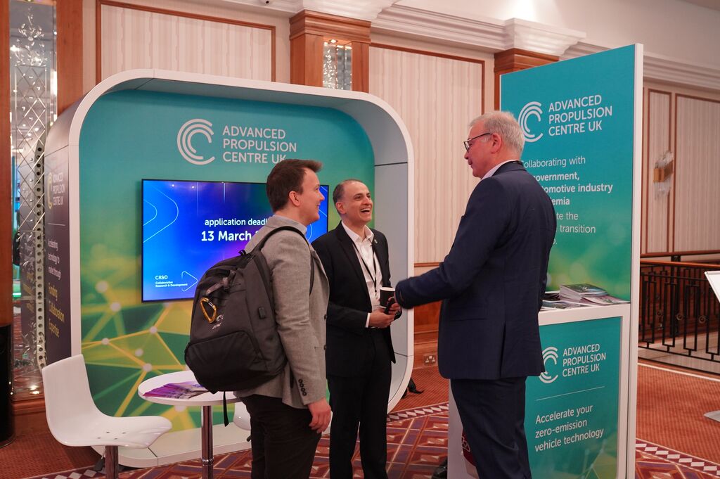theapcuk's tweet image. Enjoying the #FuturePropulsionConference today?

There&apos;s still time to come and talk to us about your #funding, #collaboration and #expertise needs.

Whether you&apos;re a start-up, #SME, or multinational, we can help you to meet your #innovation goals.

Visit us on 𝗦𝘁𝗮𝗻𝗱 𝟮𝟬.