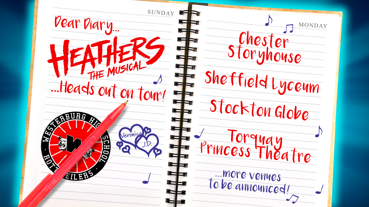 Hey yo, Westerberg! Tell me what's that sound... 📢 Us announcing our first set of tour venues: heathersthemusical.com/tour With even more to be announced soon!