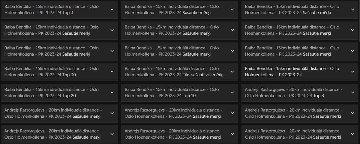 Biatlons turpinās! Šodien uz startu dosies Baiba Bendika, bet rīt - Andrejs Rastorgujevs. Pie mums pieejams ļoti plašs piedāvājums ar prognozēm par to, kā veiksies latviešiem!

➡️ Prognozes: ej.uz/betsafelvziema